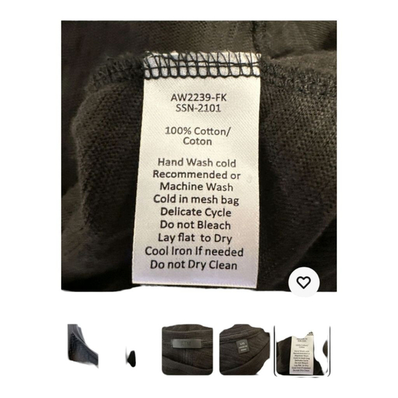 ATM Maxi Dress Size XS Black Short Sleeve - Picture 9 of 10